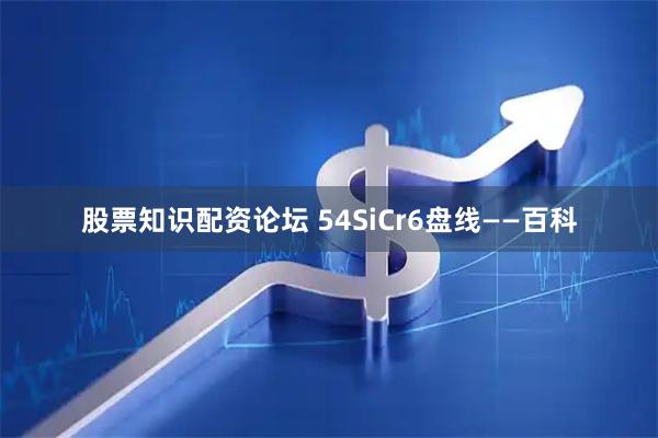 股票知识配资论坛 54SiCr6盘线——百科